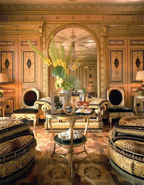 versace interior home design|living room with versace painting.